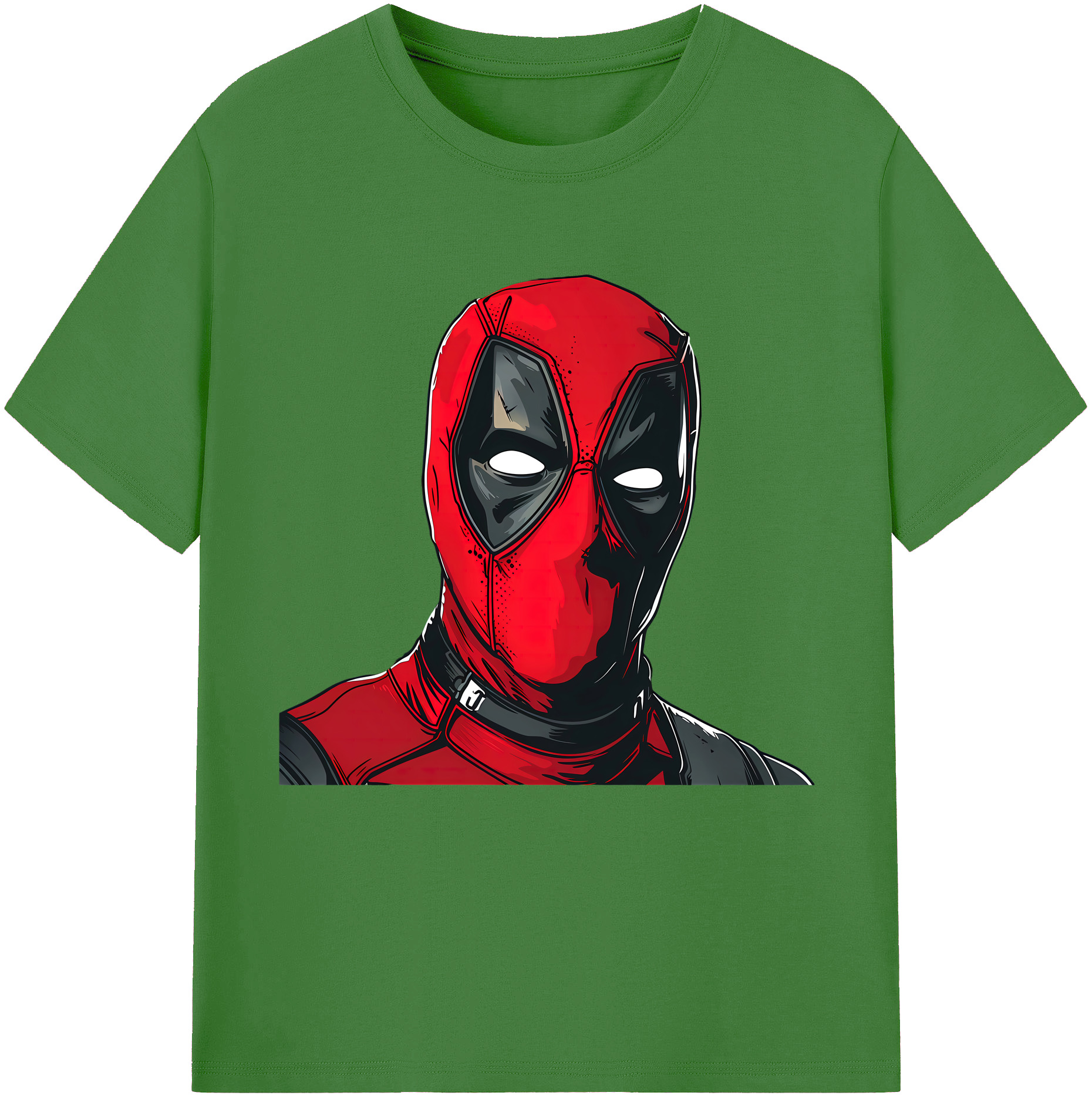 （画像用） Deadpool デッドプール レディースカジュアルプリントTシャツ（綿100％）